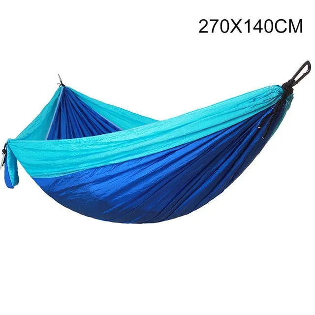 1-2 Person Portable Outdoor Camping Hammock with Mosquito Net