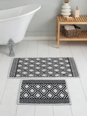 2-pack Figured Bath Mat