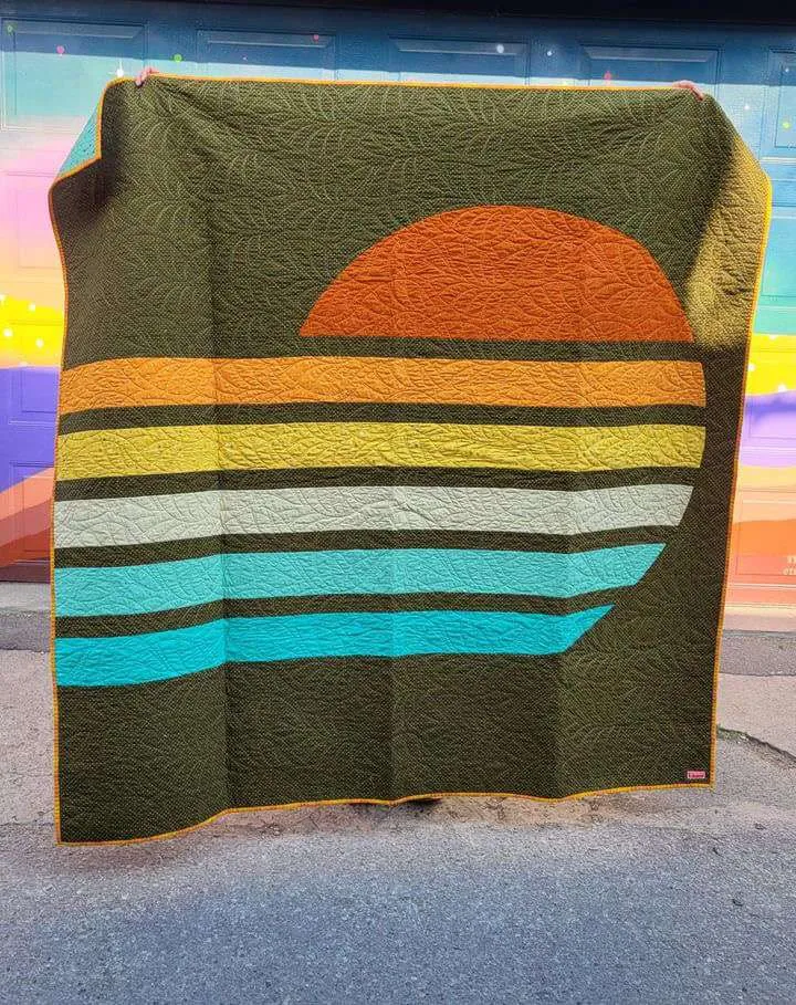 70's Sun Quilt Pattern