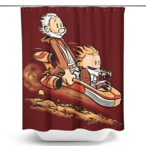 A Less Civilized Age - Shower Curtain