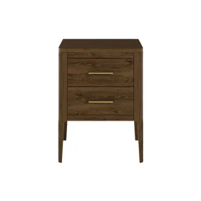 Abberley Bedside - Brown