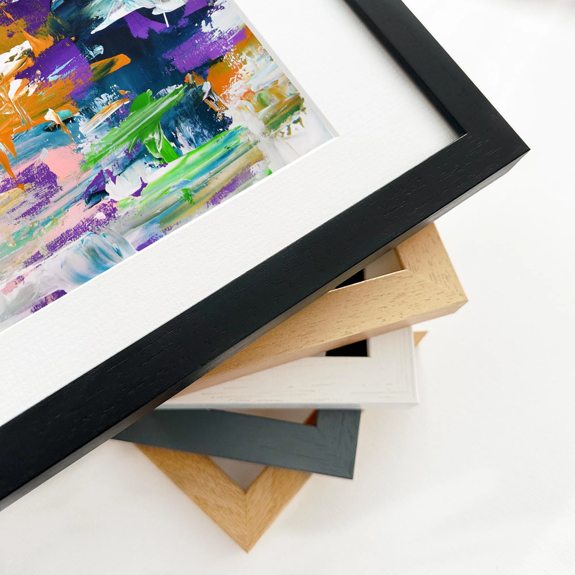 Abstract 169 Framed Art