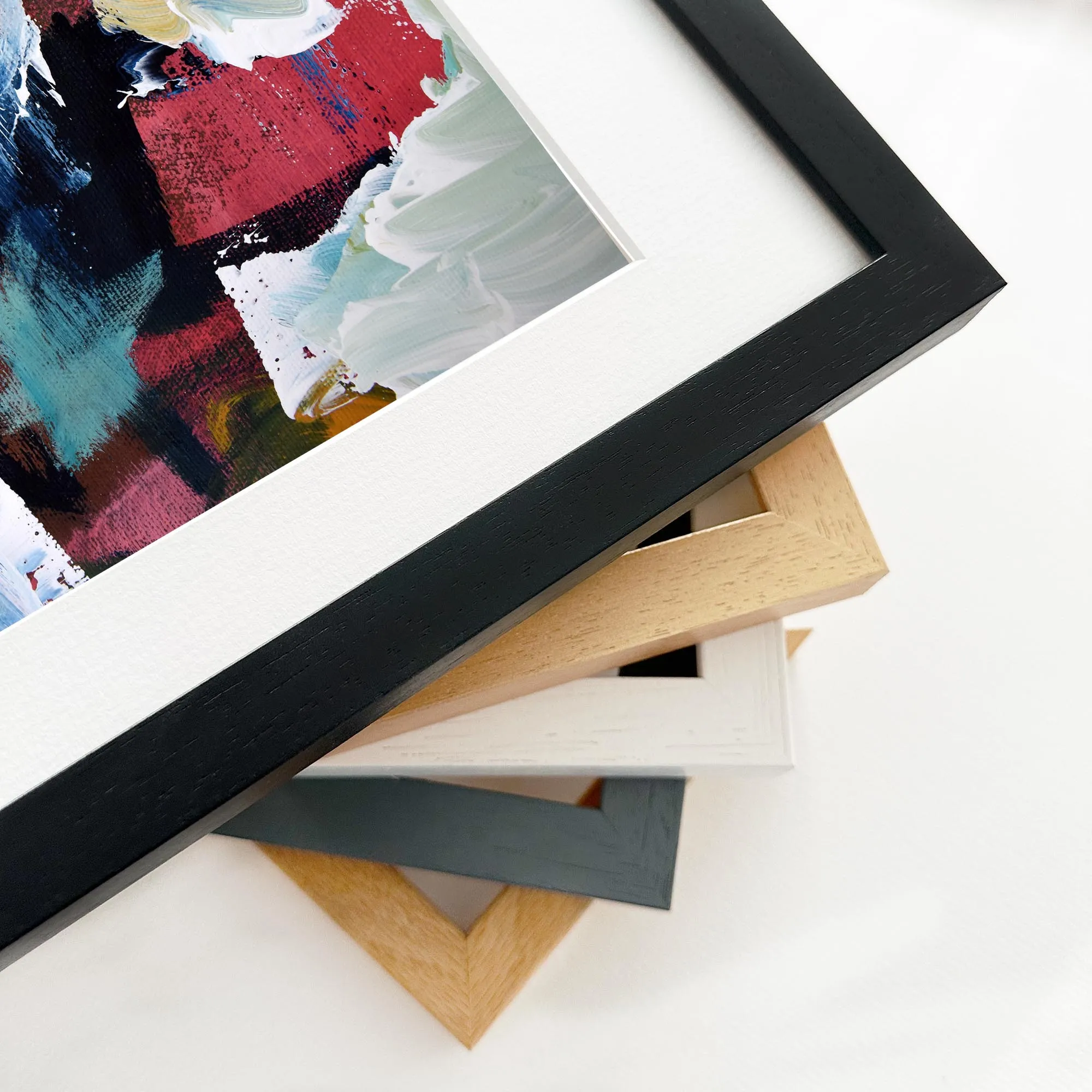 Abstract 298 Framed Art