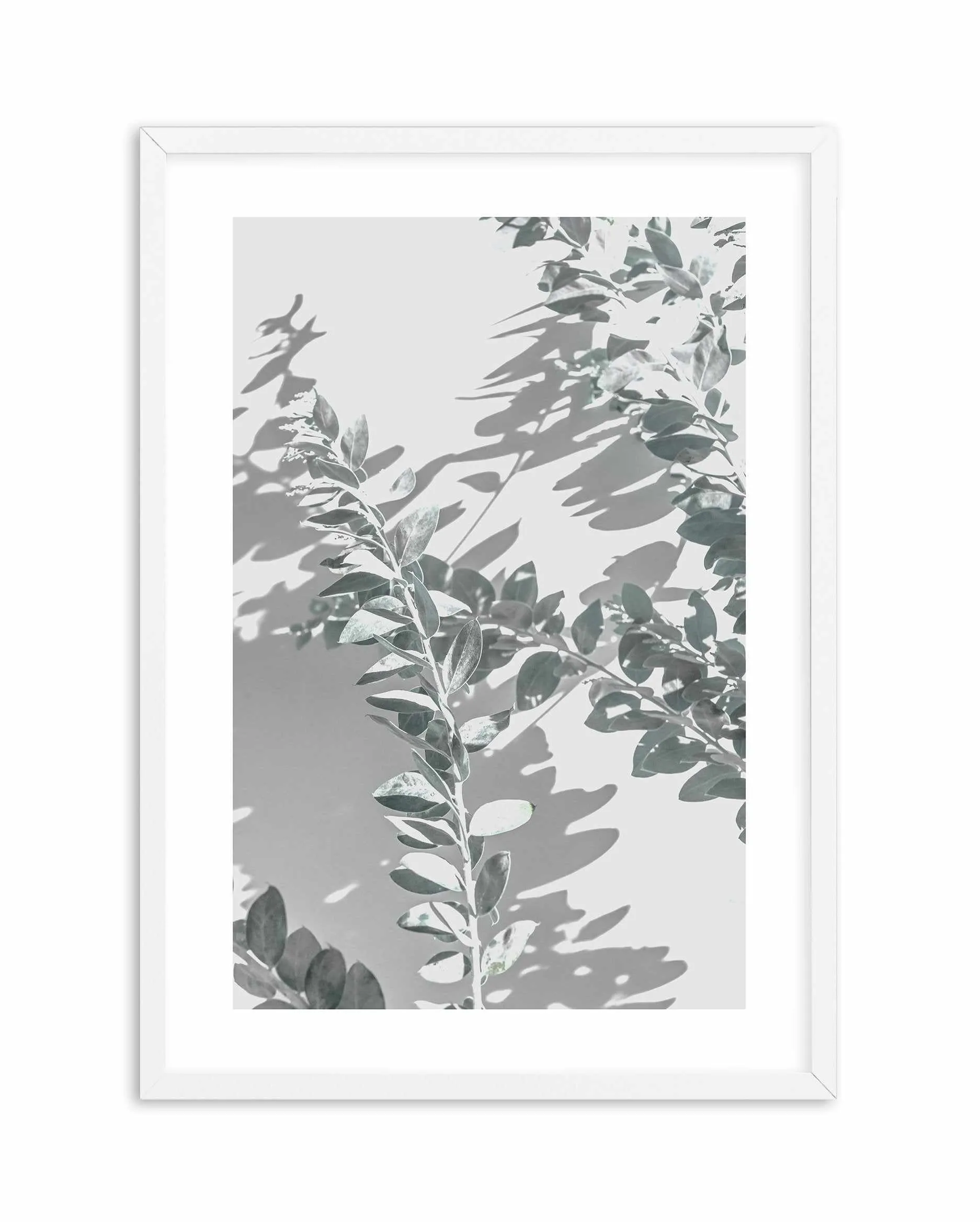 Abstract Leaves II Art Print