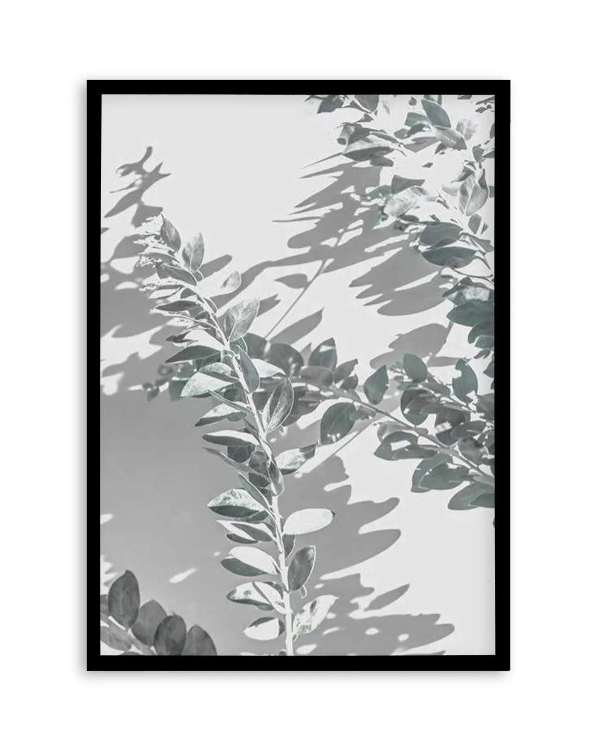 Abstract Leaves II Art Print