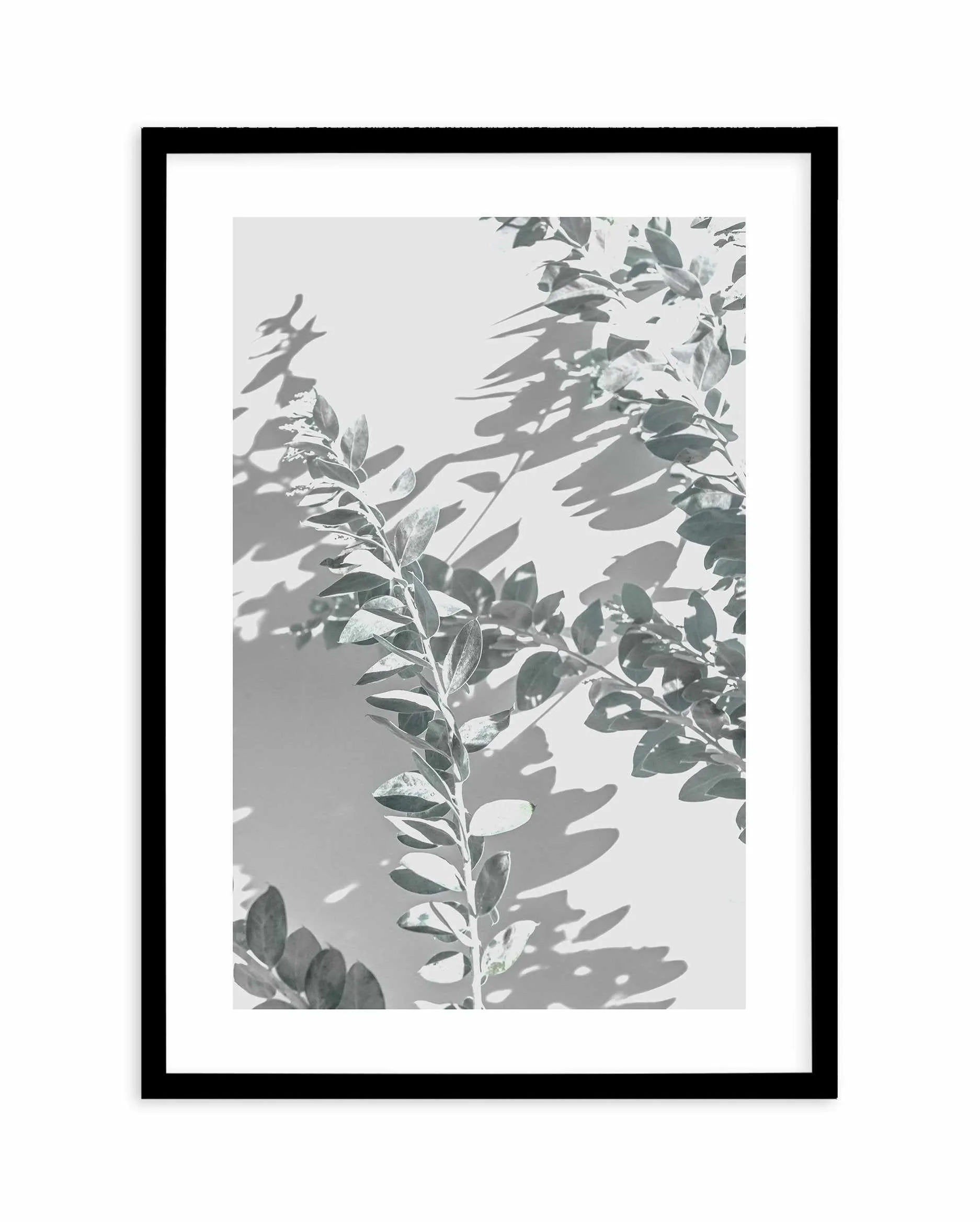 Abstract Leaves II Art Print