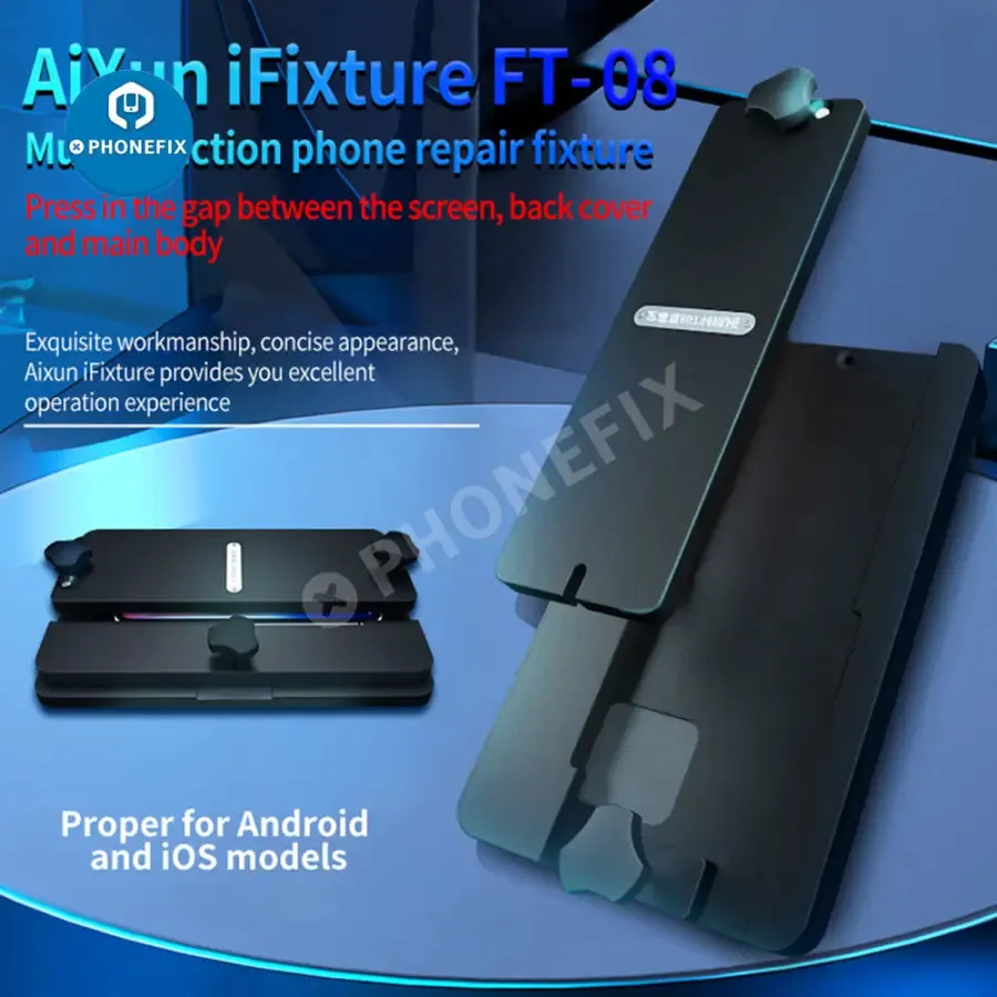 AIXUN AX-FT08 Multi-Function Fixture For Phone Back Cover Glass Repair