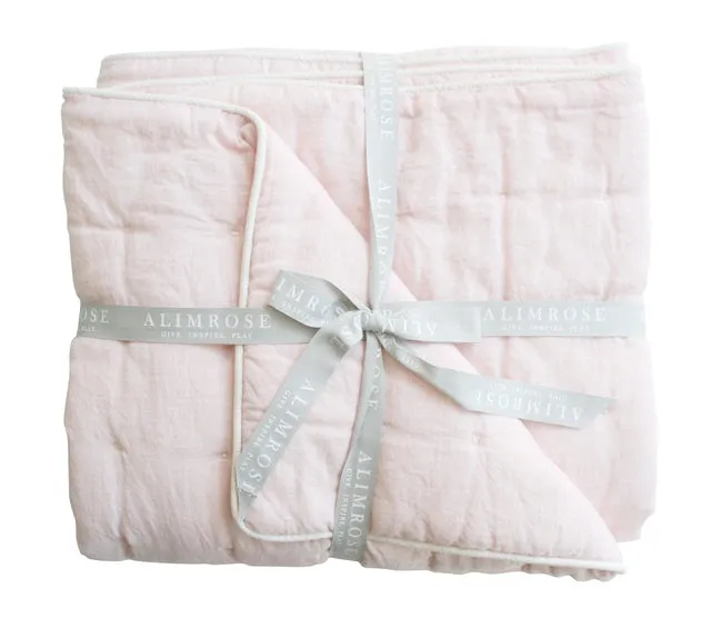 Alimrose - Baby Cloud Soft Quilt - Petal