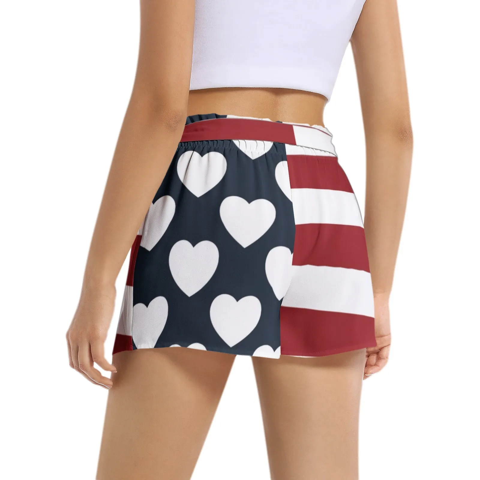 Americana USA Women's Belted Short