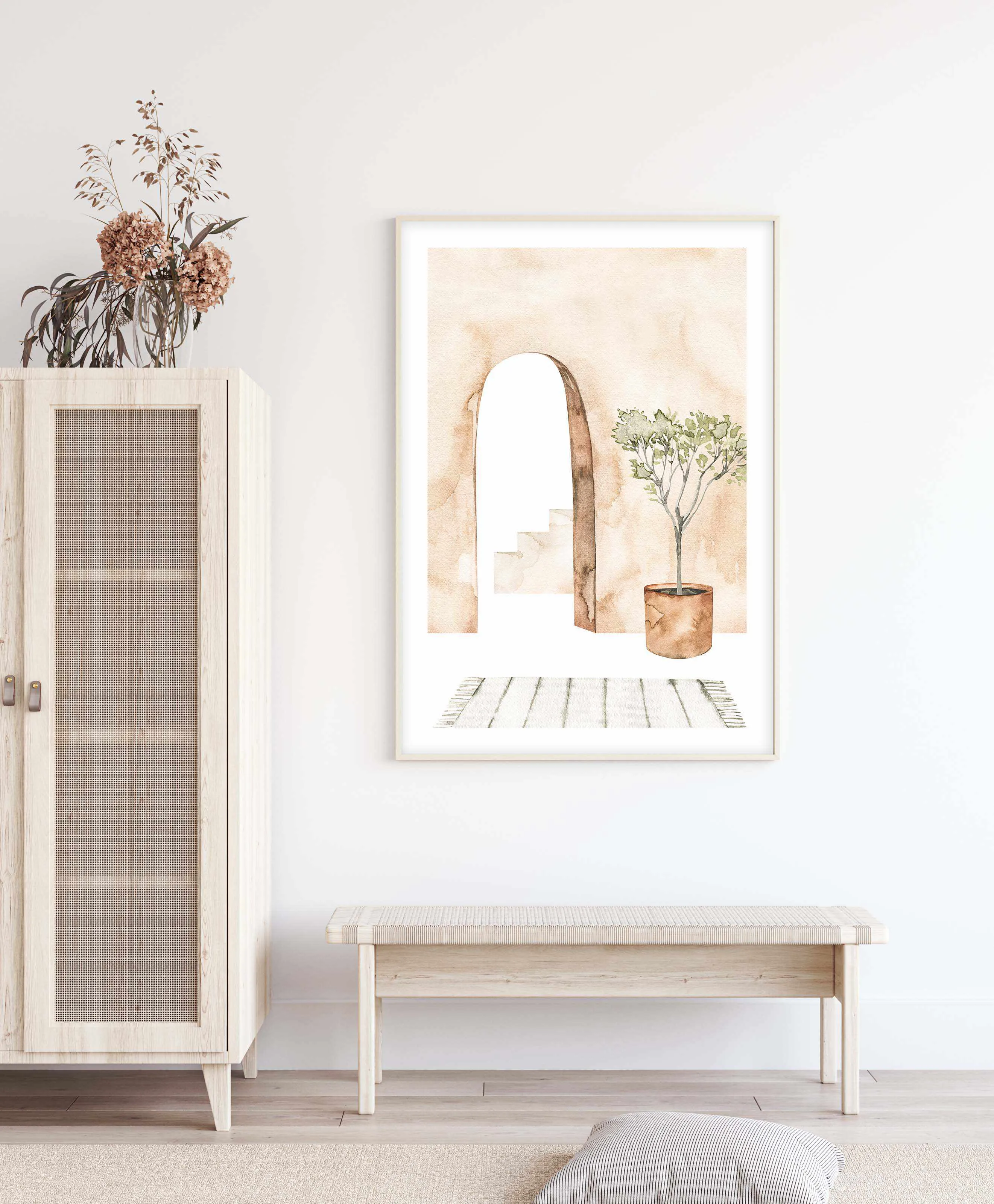 Arched Home Art Print