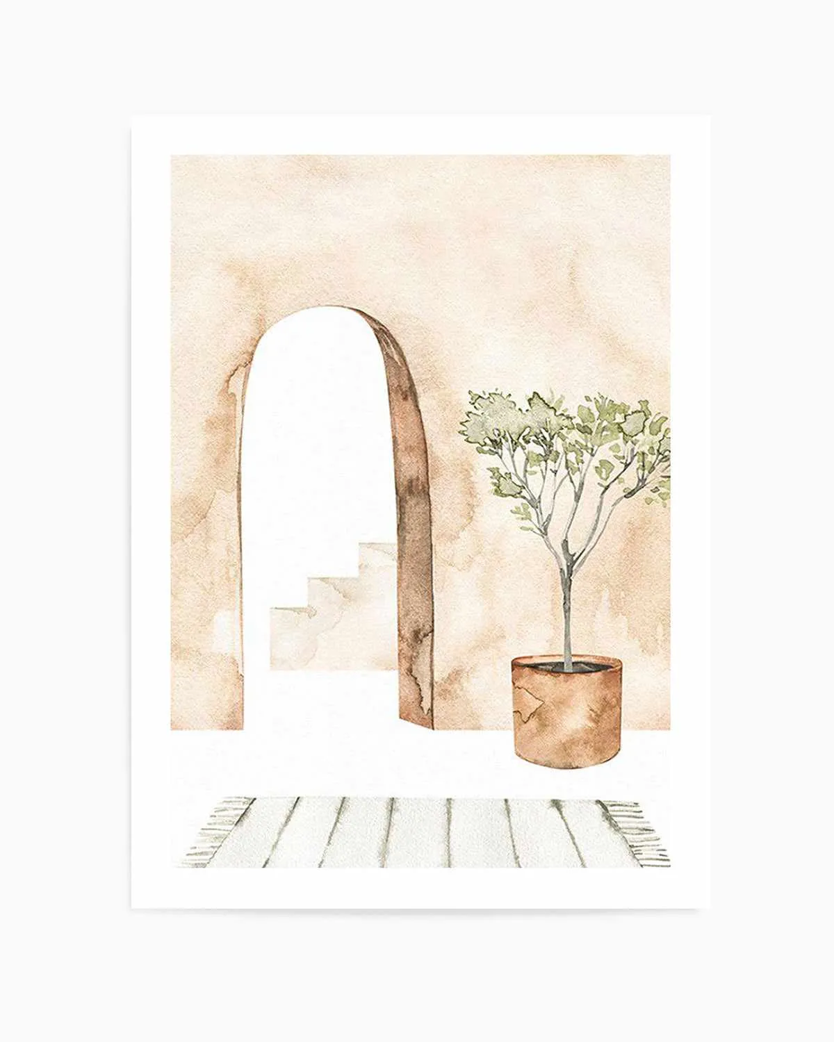 Arched Home Art Print