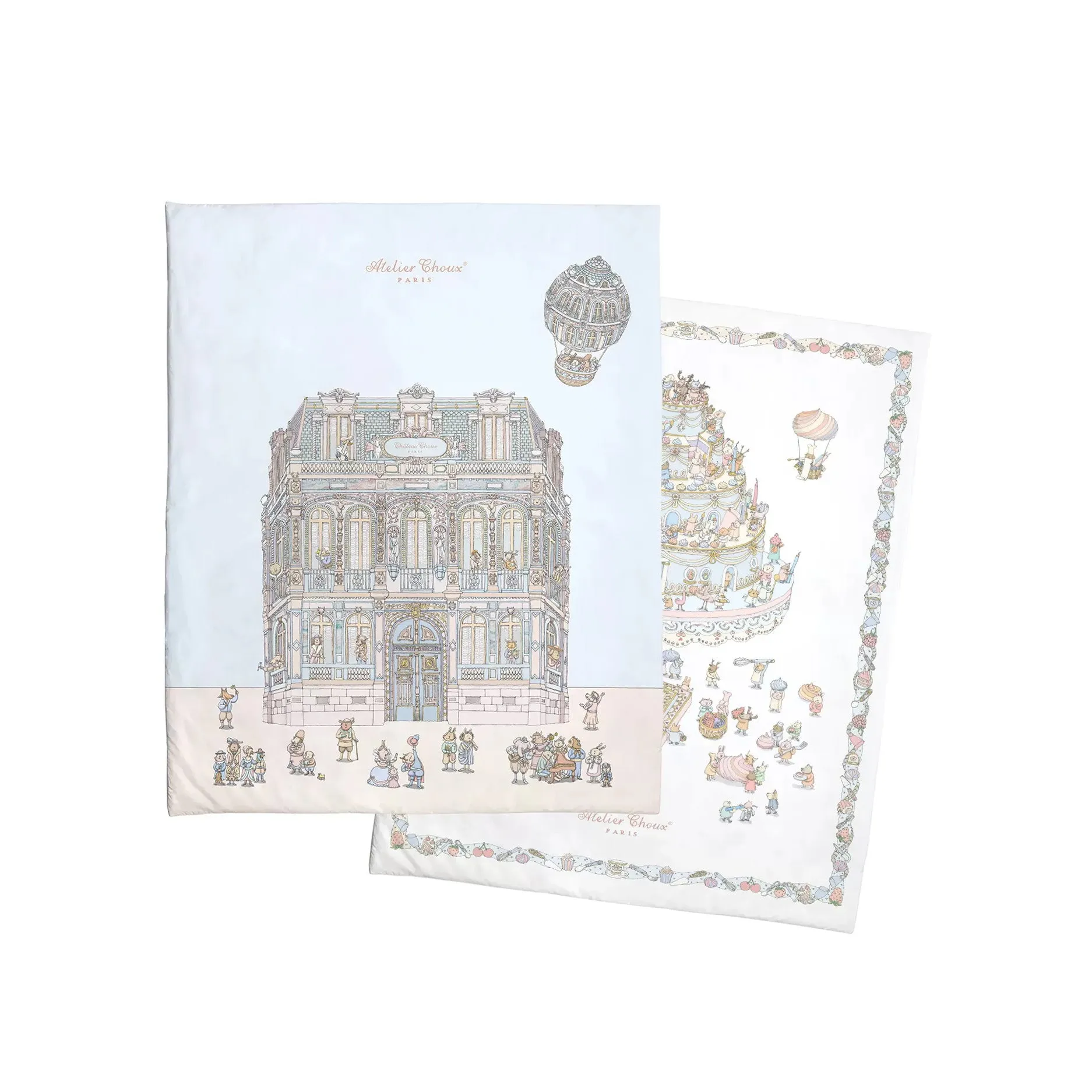 Atelier Choux Reversible Quilt Le Gateau/Chateau Choux