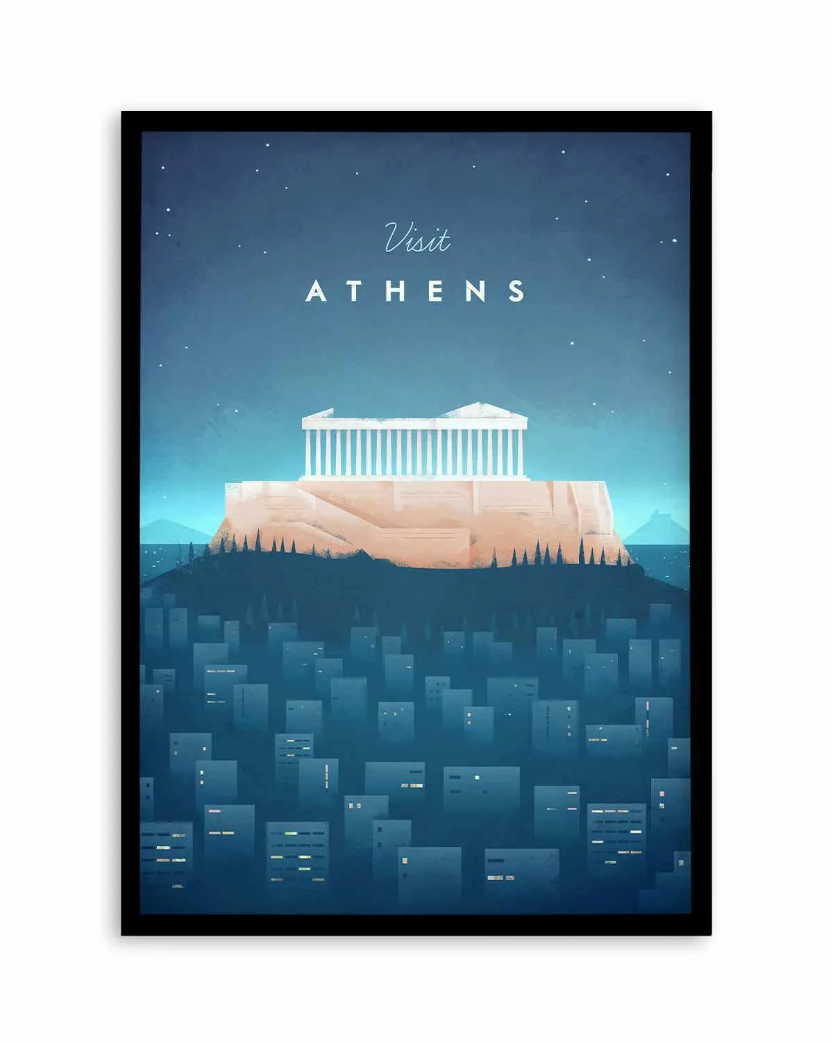 Athens by Henry Rivers Art Print