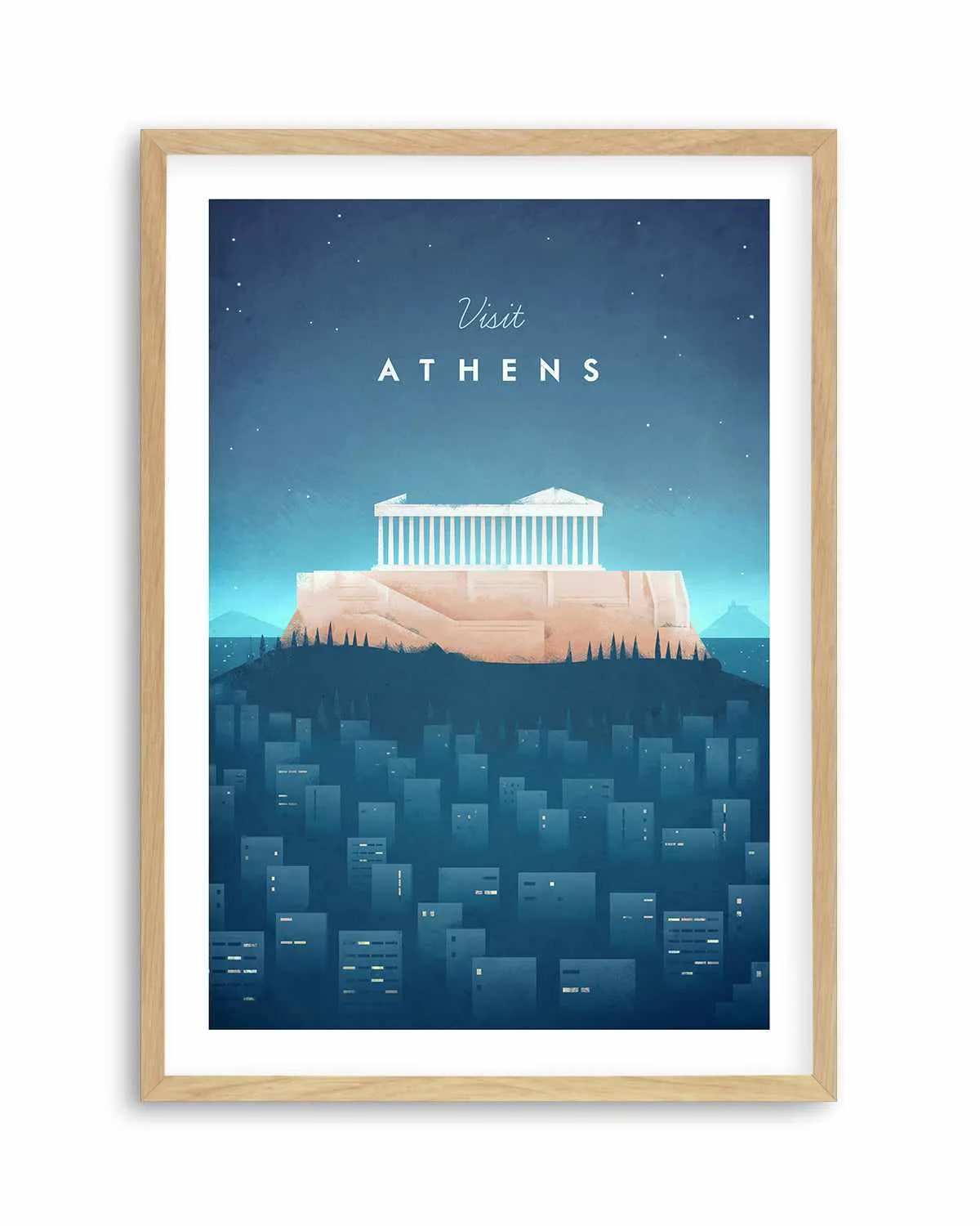 Athens by Henry Rivers Art Print