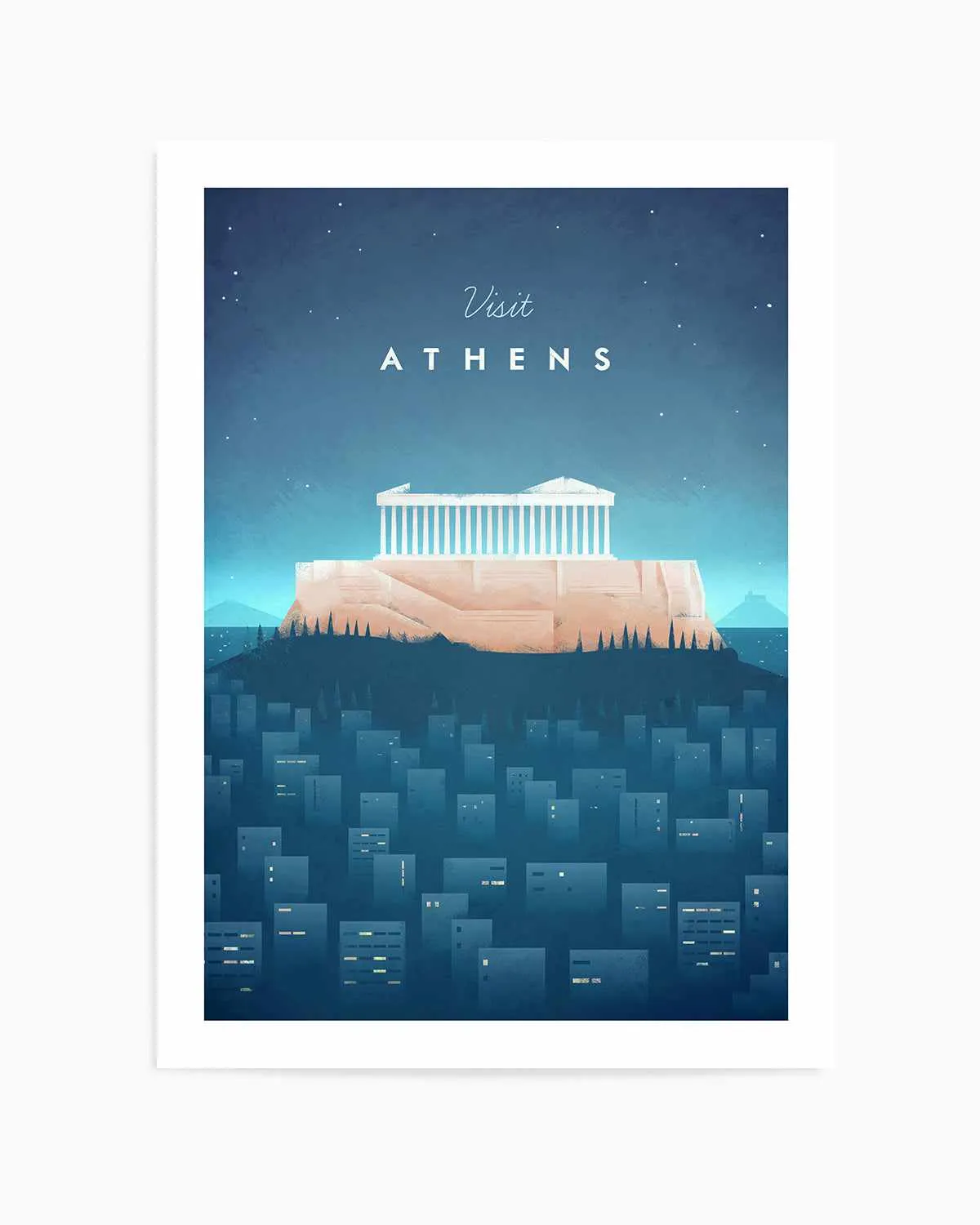 Athens by Henry Rivers Art Print