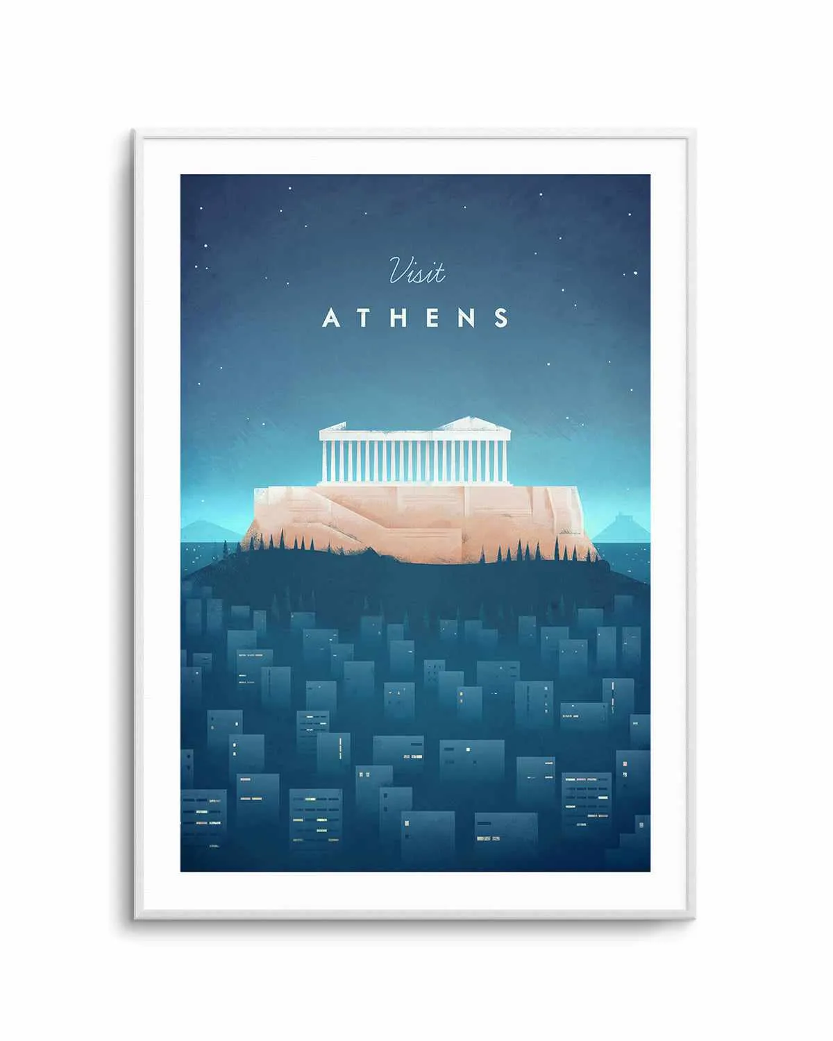 Athens by Henry Rivers Art Print