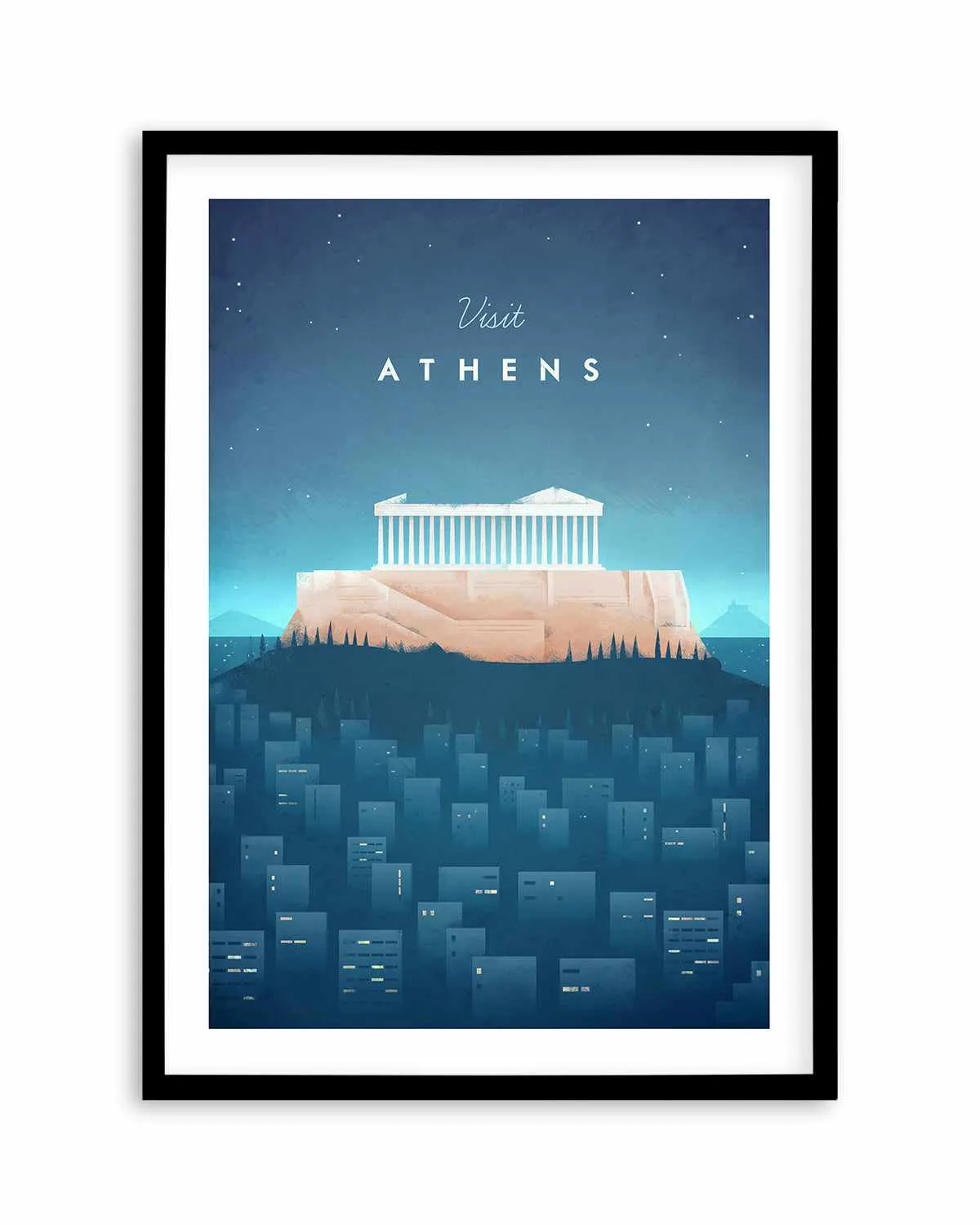 Athens by Henry Rivers Art Print