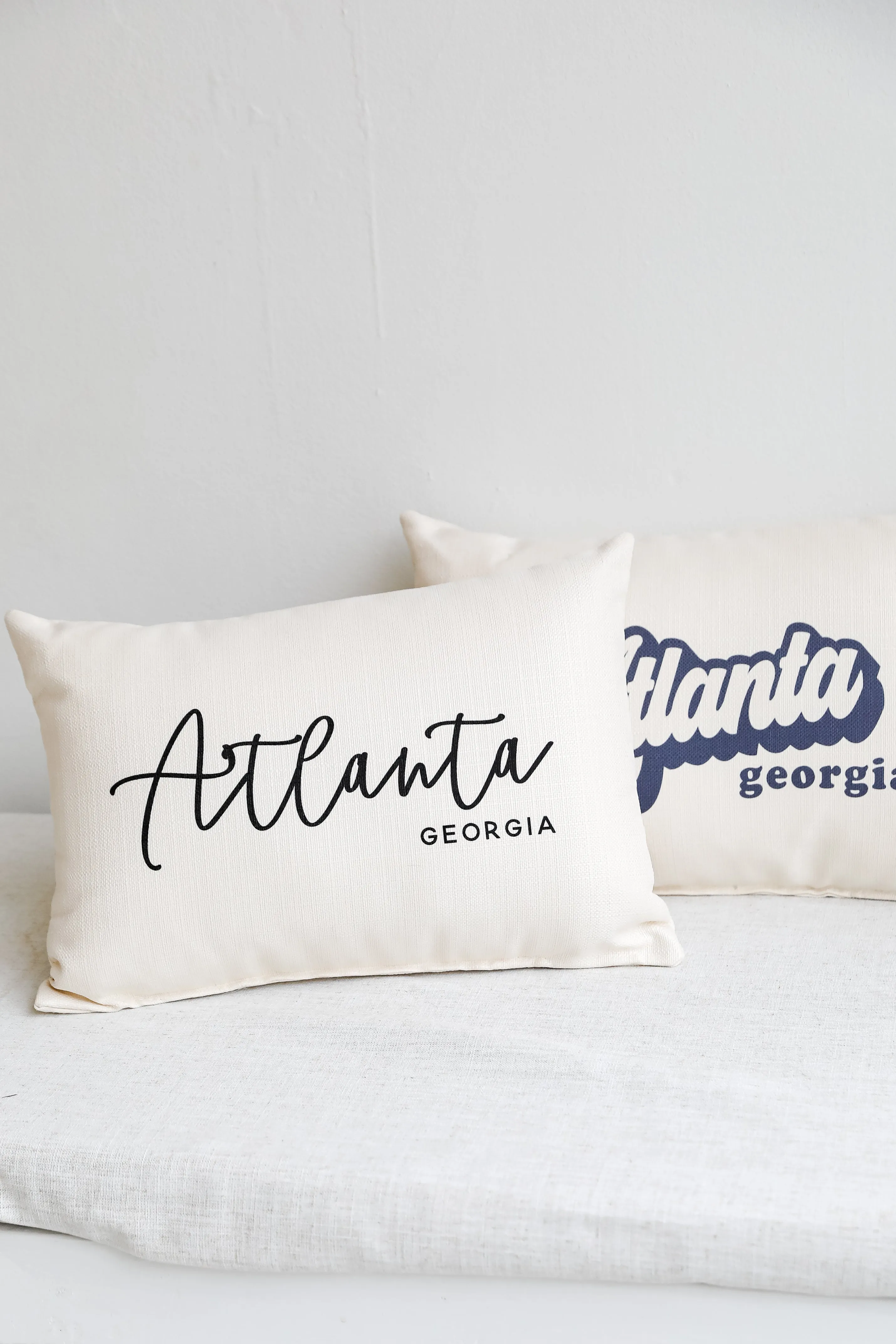 Atlanta Script Pillow