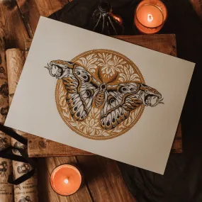 ATTACUS ATLAS - A3 SCREEN PRINT