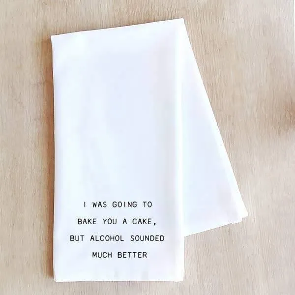 Bake You A Cake - Tea Towel