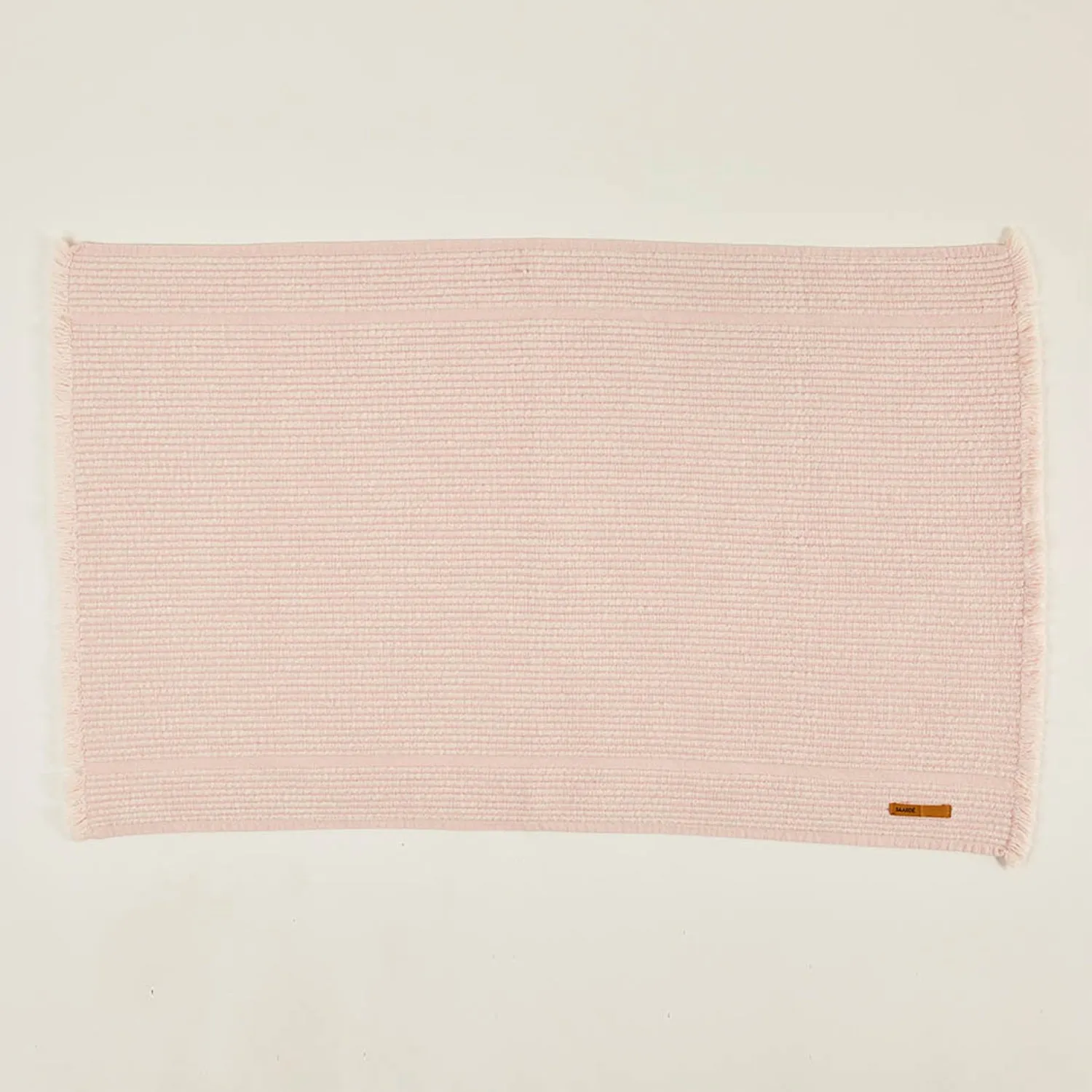 Bath Mat Vintage Wash - Dusty pink