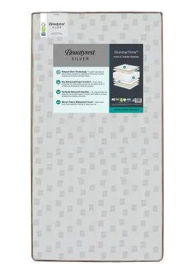 Beautyrest Silver Slumbertime Crib and Toddler Mattress