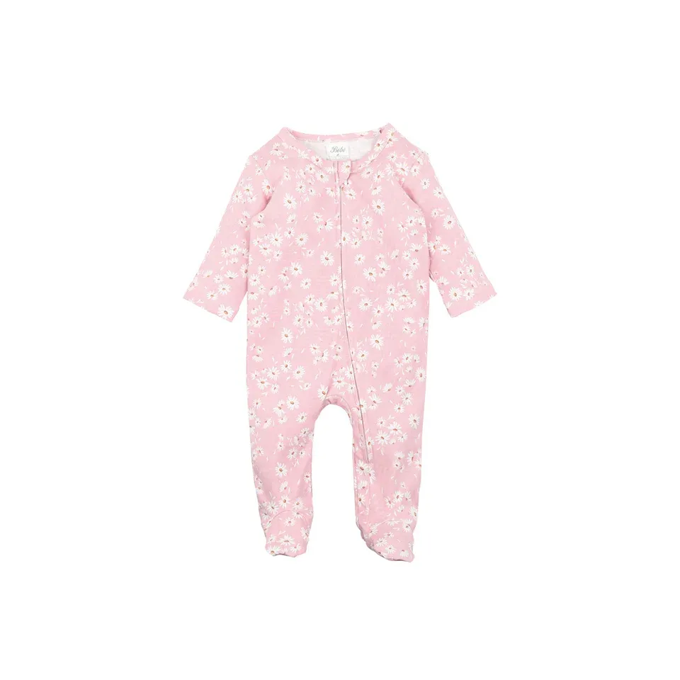 Bebe Organic Long Sleeve Onesie - Margherita