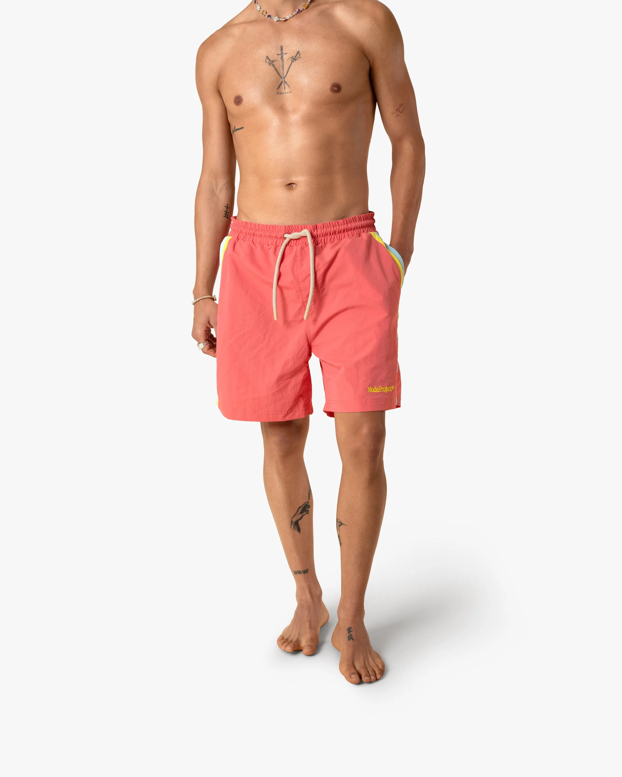 BENIRRAS SWIMSHORTS RED