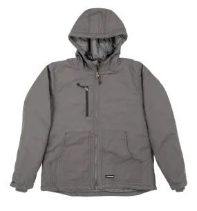 Berne Ladies Titanium 100% Cotton Ladies Hooded Jacket