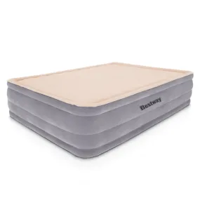 Bestway Queen Size Inflatable Air Mattress - Grey & Beige