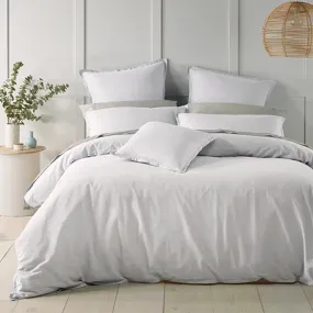 Bianca Wellington Quilt Cover Set White