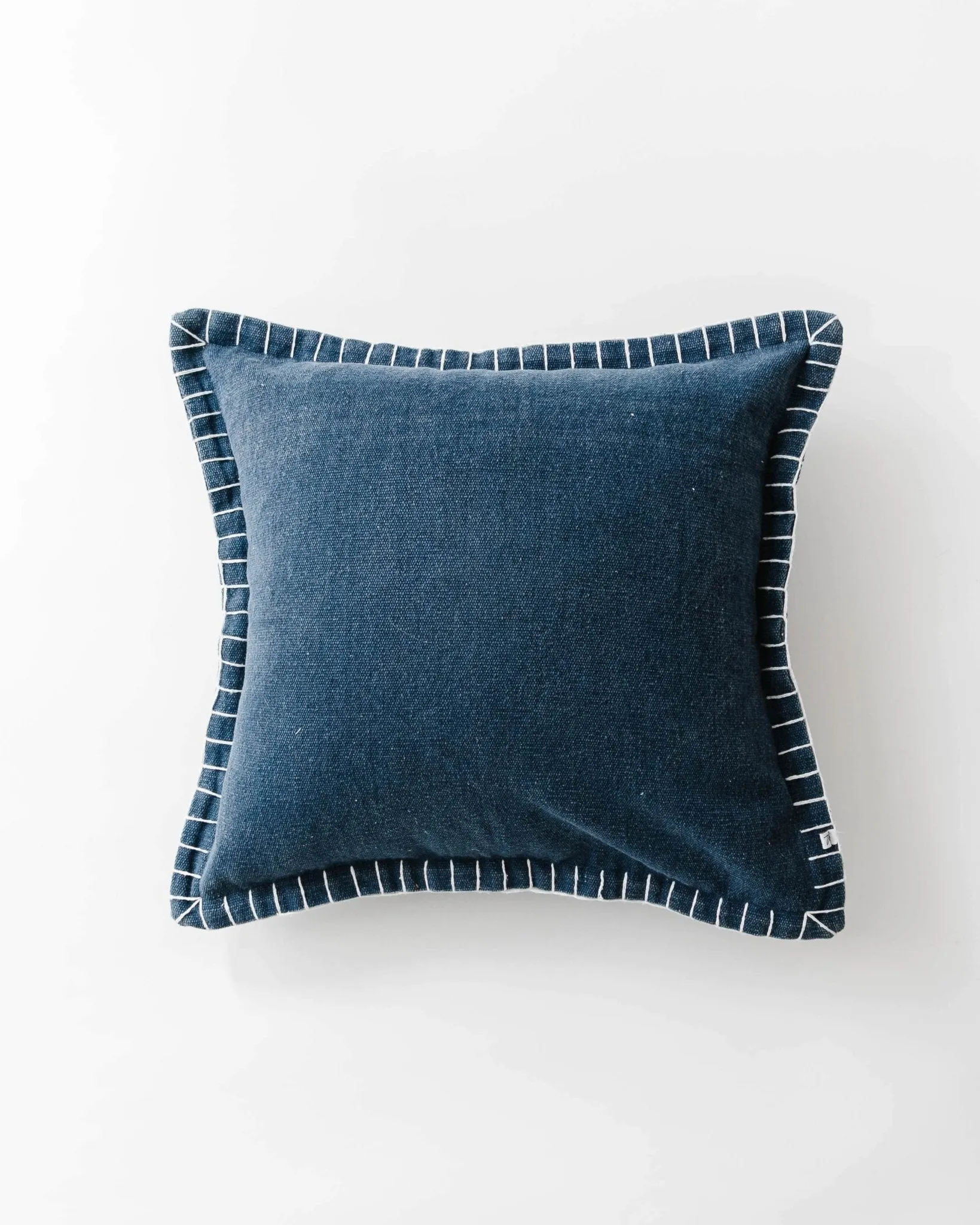 Blanket Stitched Pillow Cover