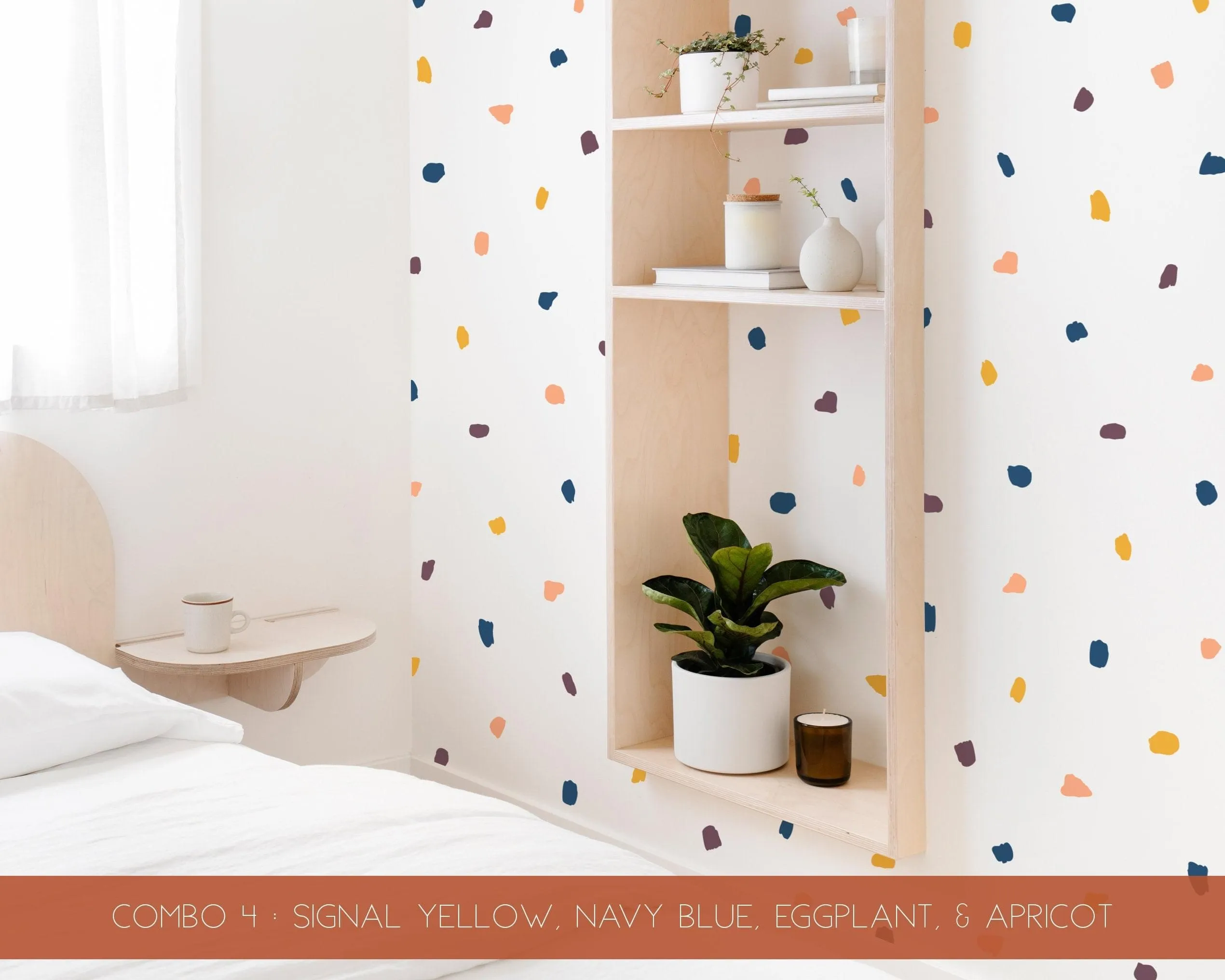 Blobby Dots Wall Decal Set