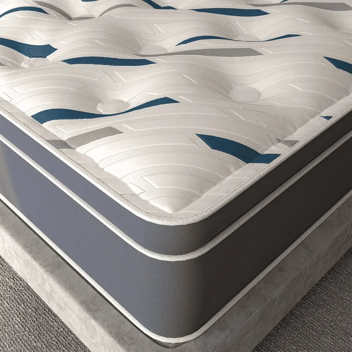 Luxurious Bodiform Gel Euro Top Mattress by Englander - Optimal Comfort and Support