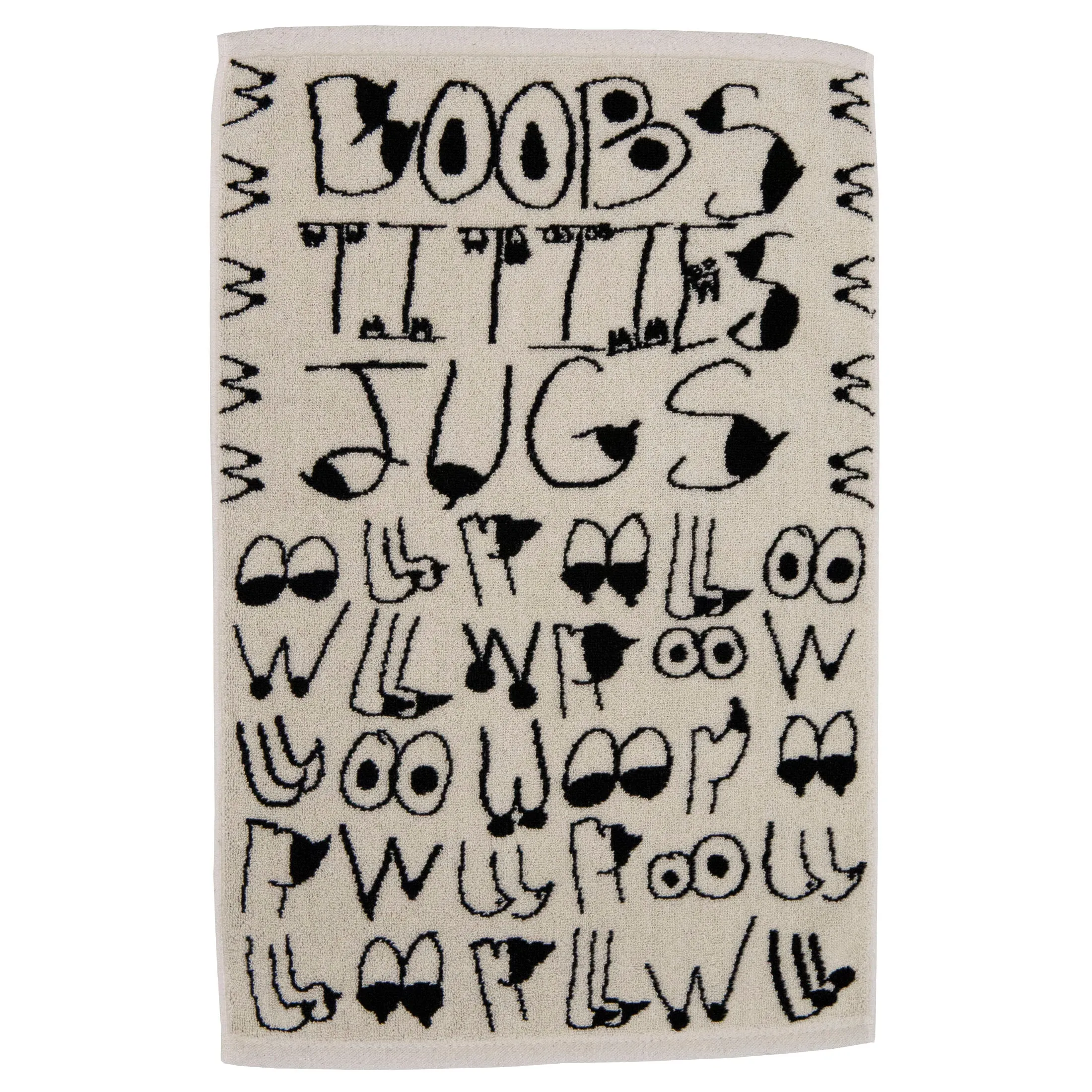 Boobs Titties Jugs Small Woven Towel