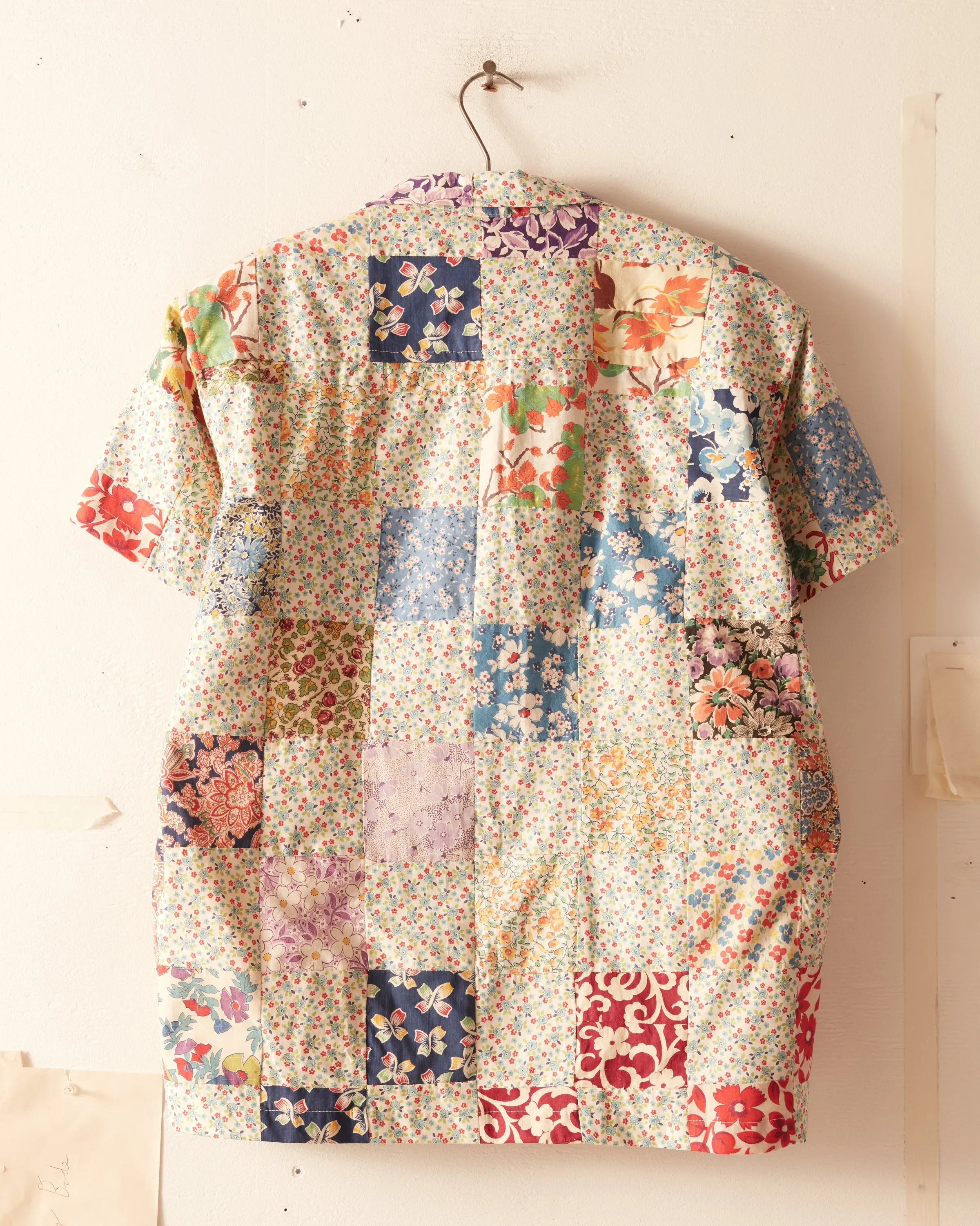 Botanic Patchwork Short Sleeve Shirt - XS/S