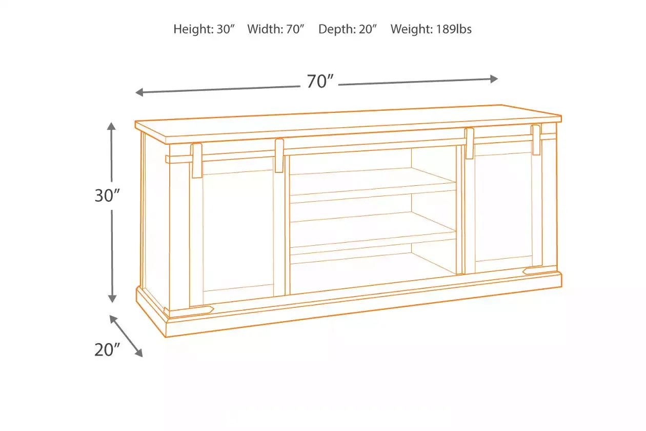 Budmore 70" TV Stand