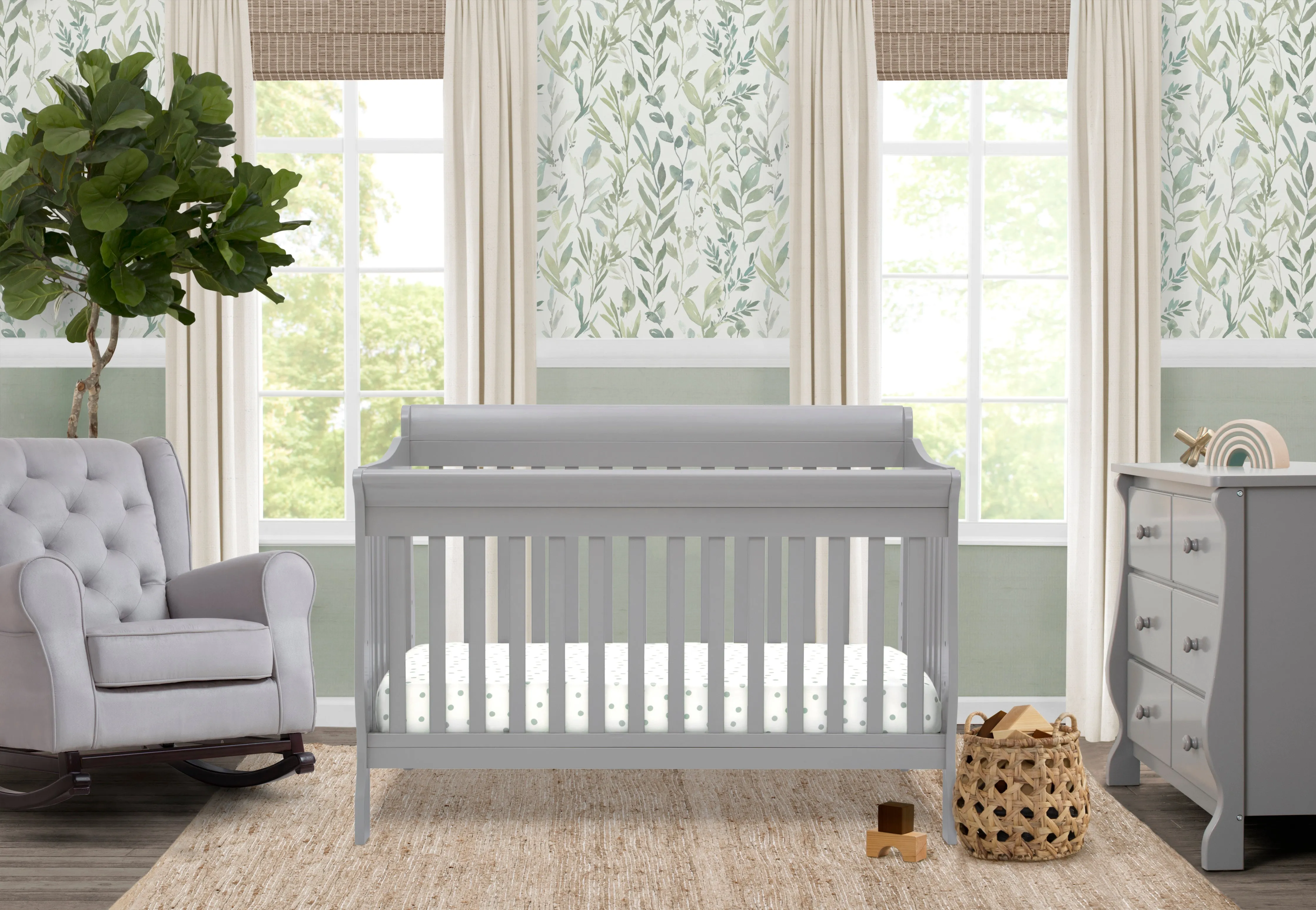 Canton 6-in-1 Convertible Crib