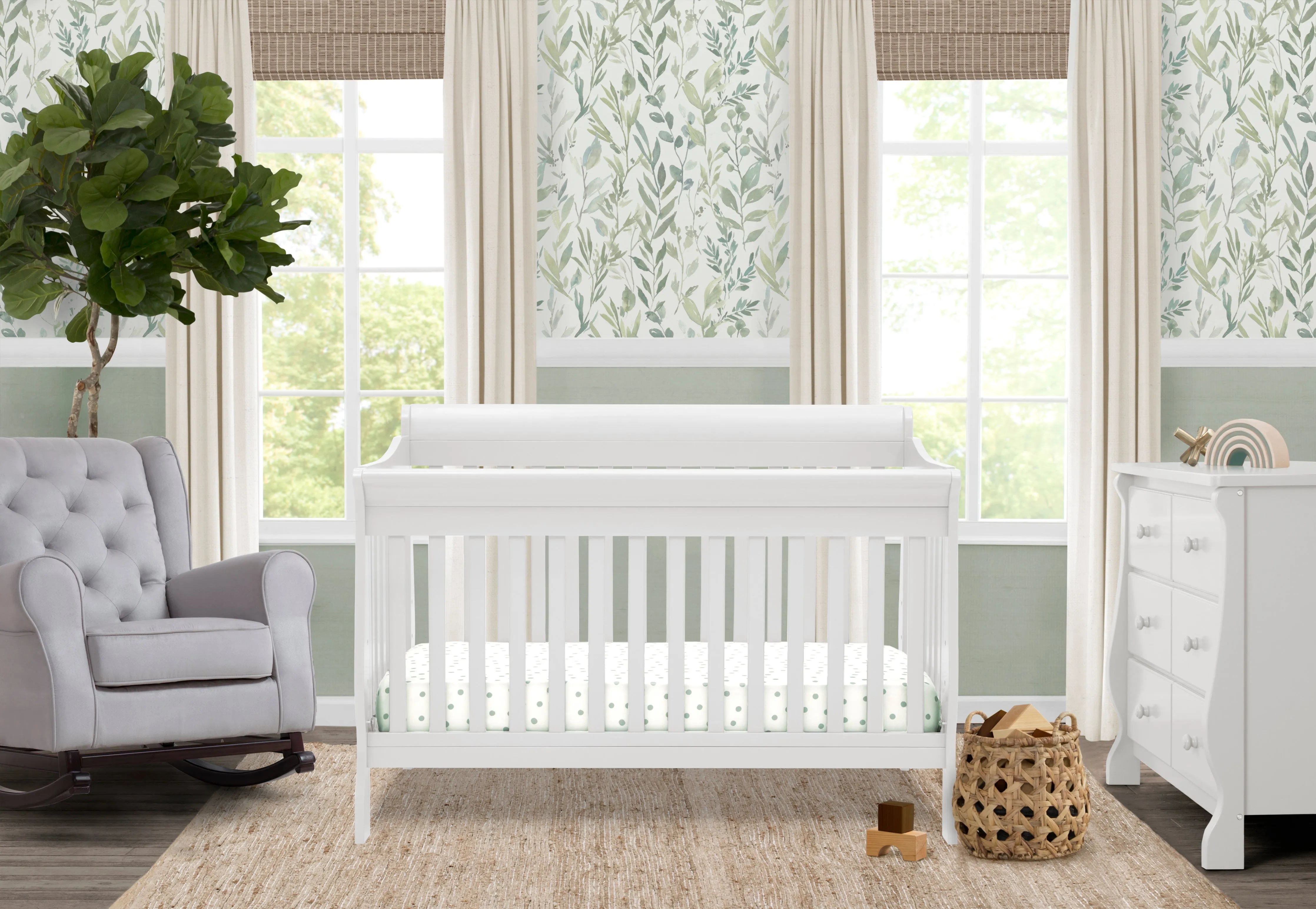 Canton 6-in-1 Convertible Crib