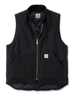 Carhartt Arctic Quilt-Lined Vest in Black