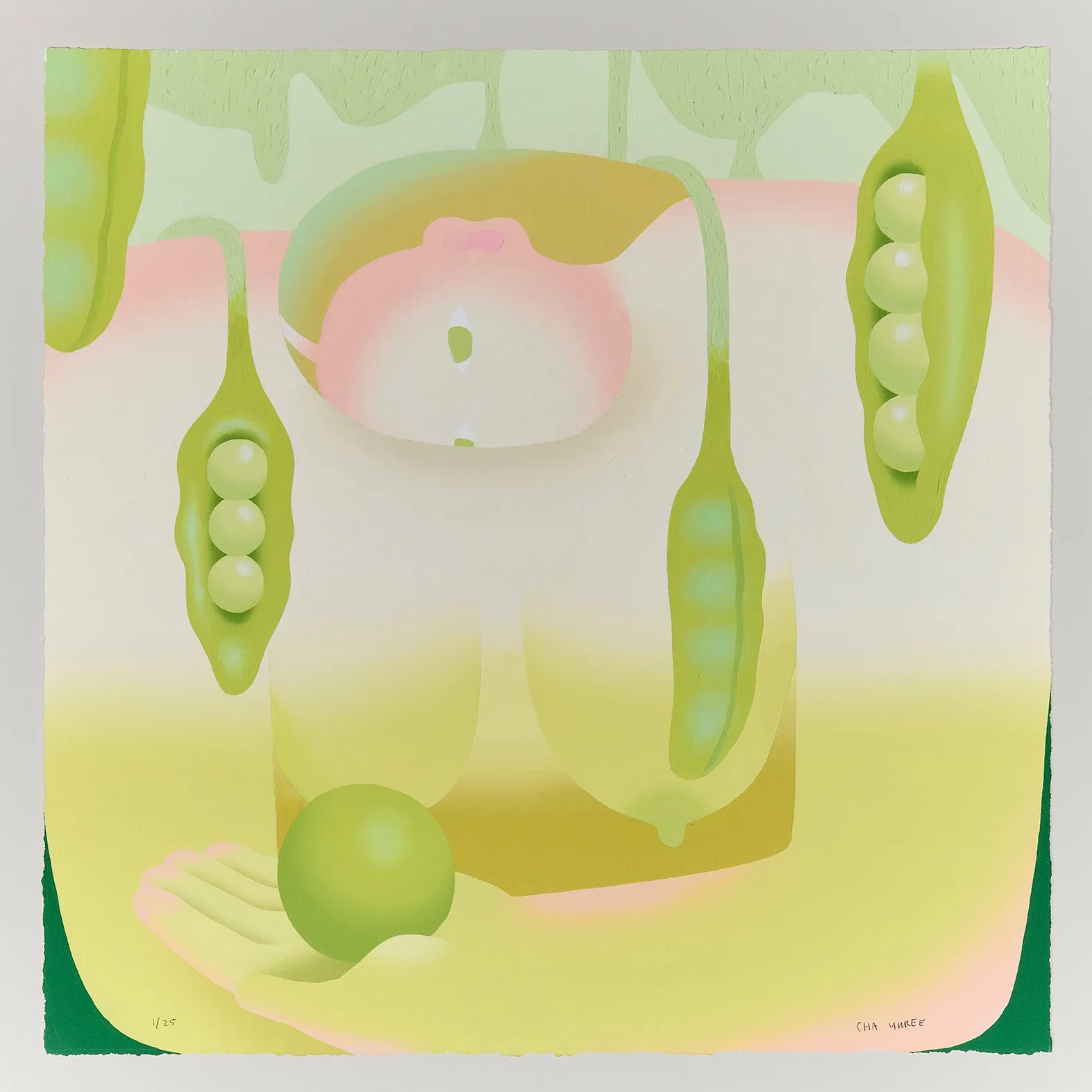 Cha Yuree - "Green Giant" print