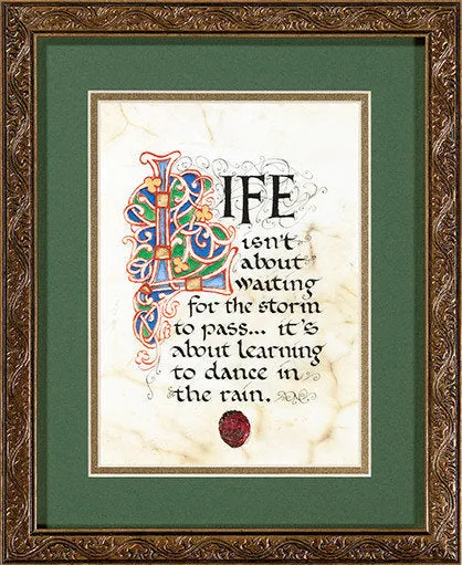 Childs reflection to parent Framed Print