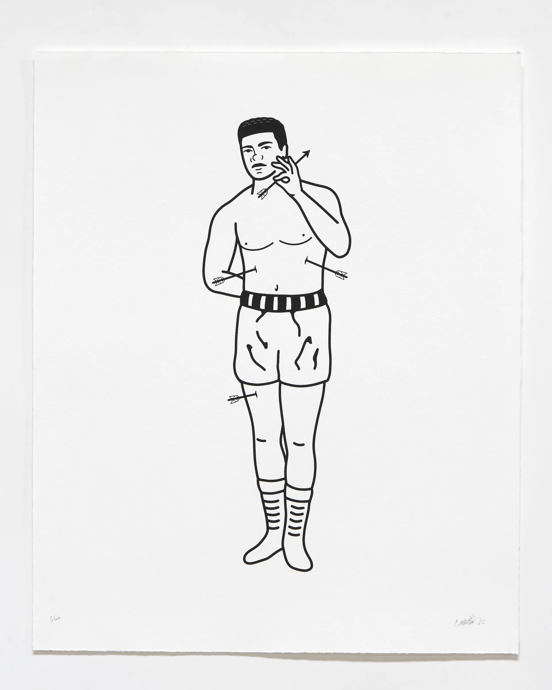 Christopher Martin - Saint Ali Print