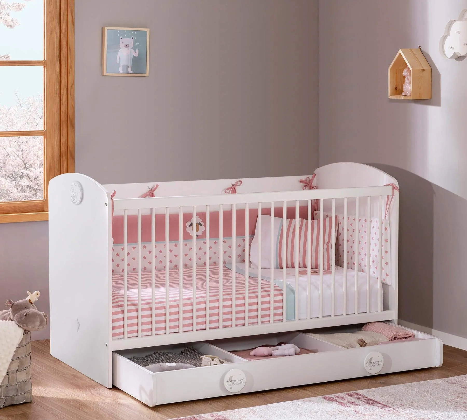 Cilek Baby Cotton Pull-out Drawer (Fits 70X140 cm cot)