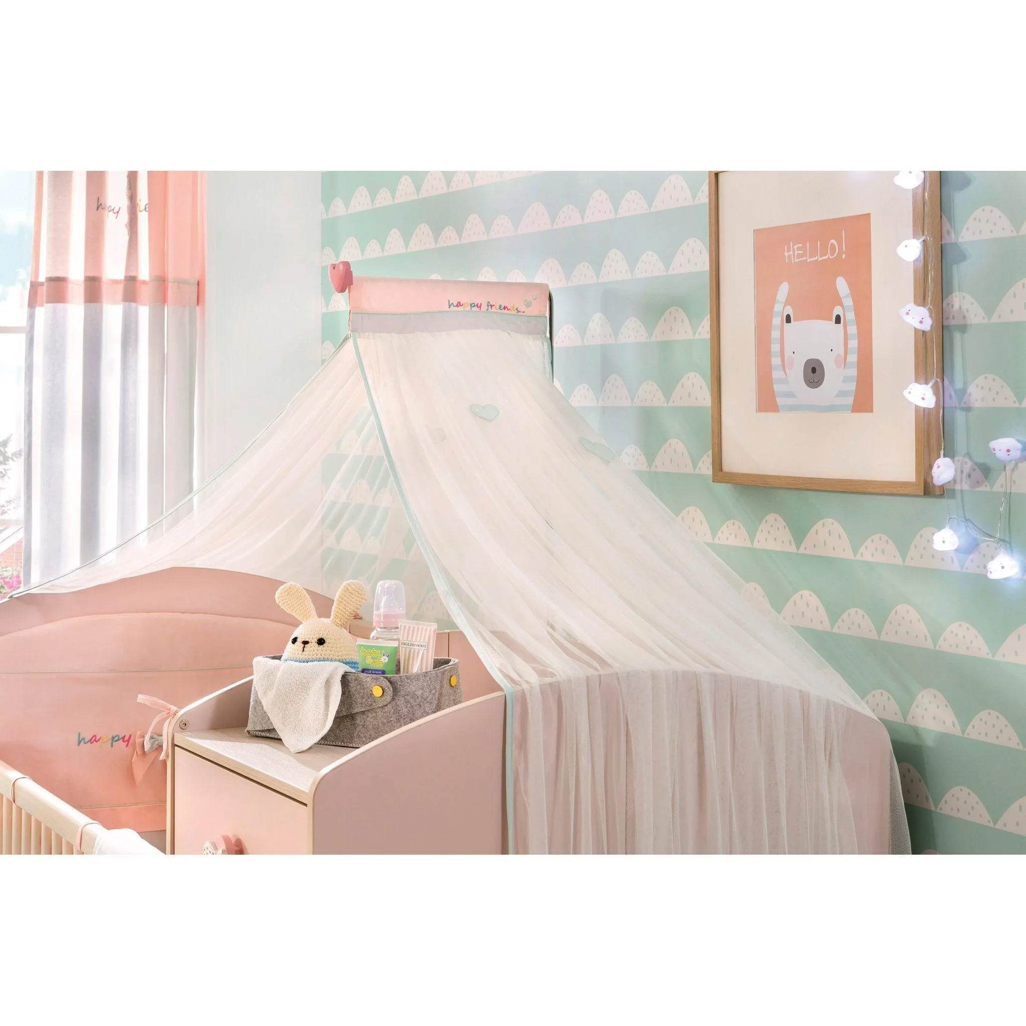 Cilek Happy Cot Canopy (Fits All Except 70X140 Cm)