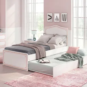 Cilek Selena Pink Bed (100X200 Cm Or 120X200 Cm)