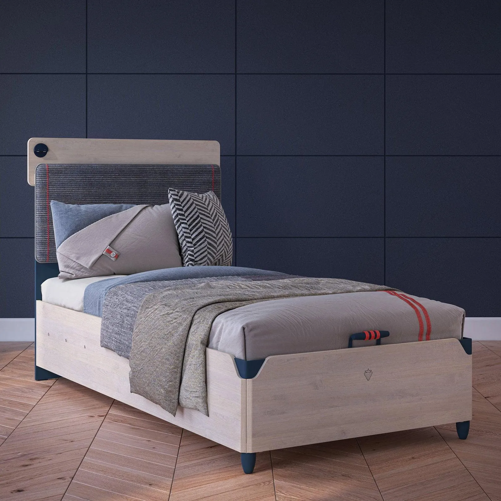 Cilek Trio Line Storage Bed (100X200 Cm or 120X200 Cm)