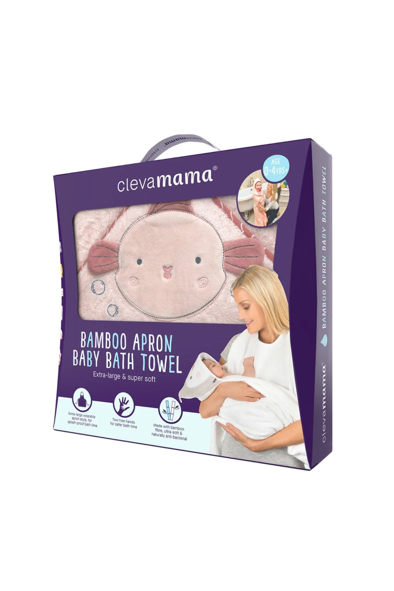 Clevamama Bamboo Hooded Towel