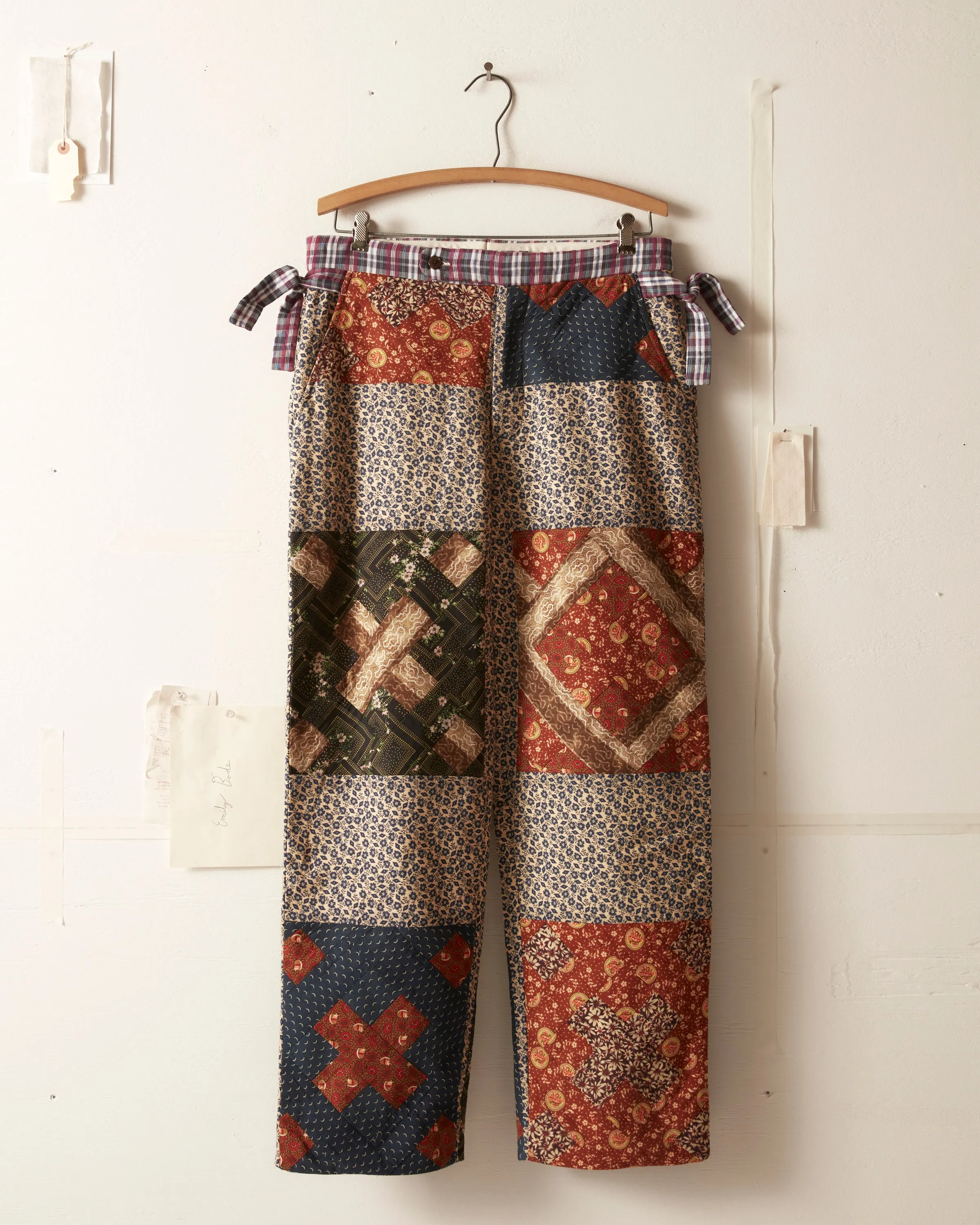 Criss Cross Quilt Trousers