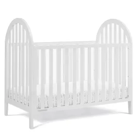 Delta Children Milano 4-in-1 Convertible Crib - Bianca White (See Description)